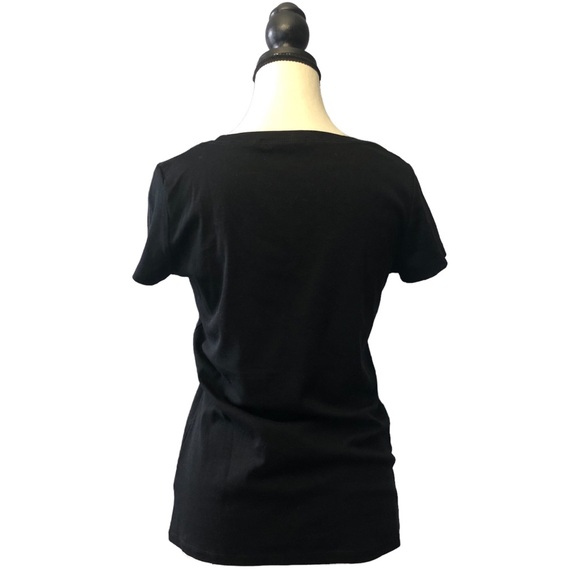 Black Top With Sequin “Juicy couture” Writings - Picture 3 of 5